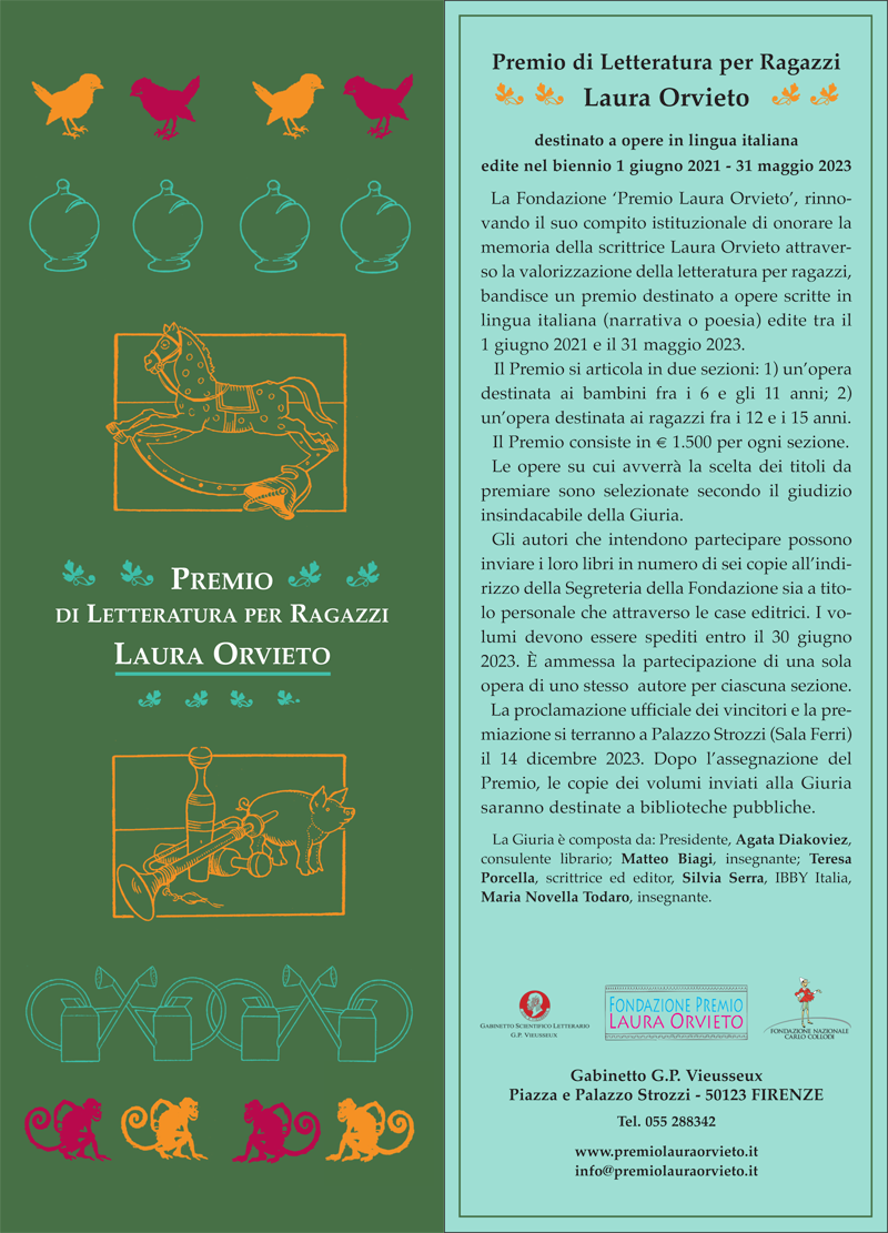 Bando Premio Laura Orvieto 2023