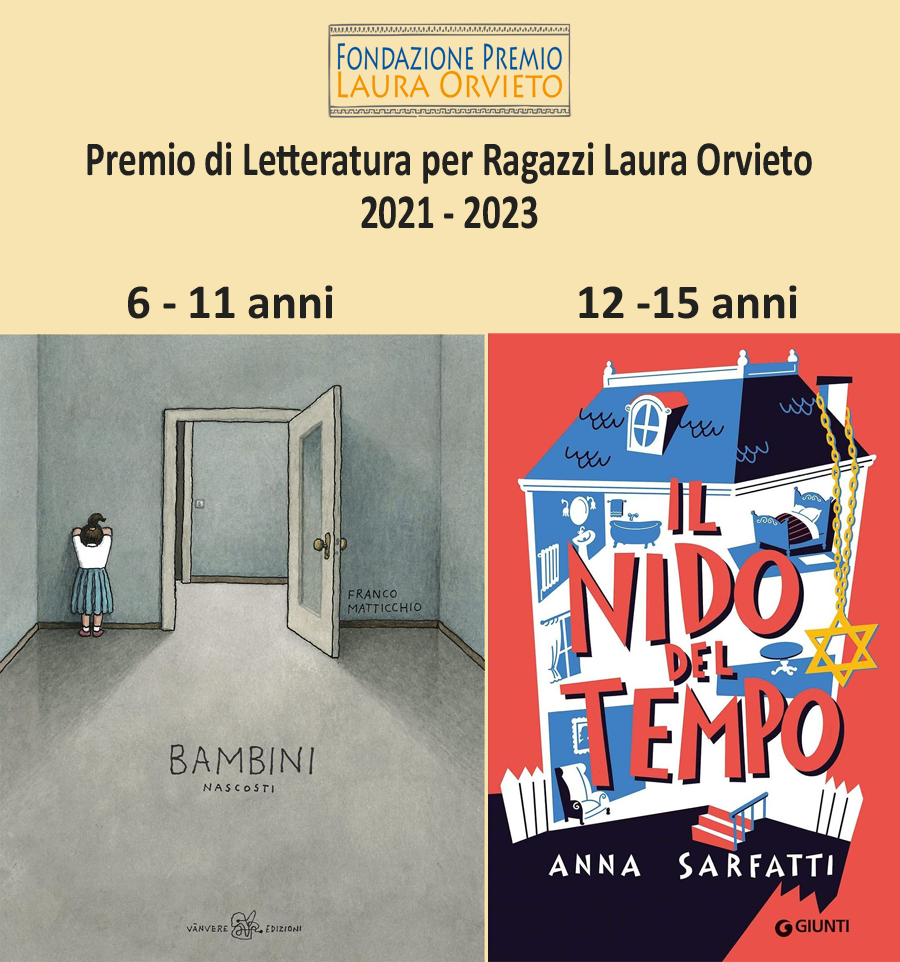 I vincitori      Premio di Letteratura per Ragazzi Laura Orvieto 2021 - 2023
